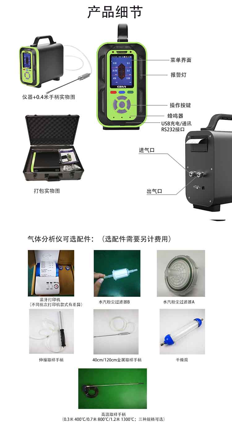 塑料處理工藝惡臭污染物分析儀